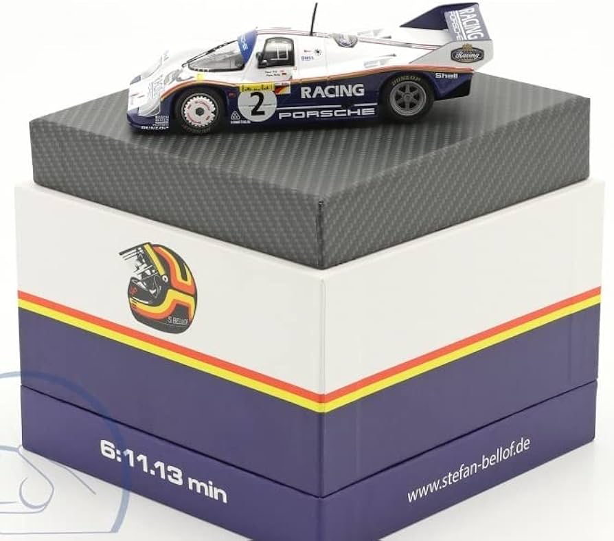 Amazon | WERK83 ミニカー 1/43 ポルシェ 956K チーム ロスマンズ