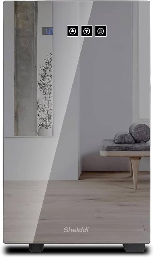 Amazon | Shelddi ミニ冷蔵庫 小型 23L 静音 おしゃれ 小型冷蔵庫