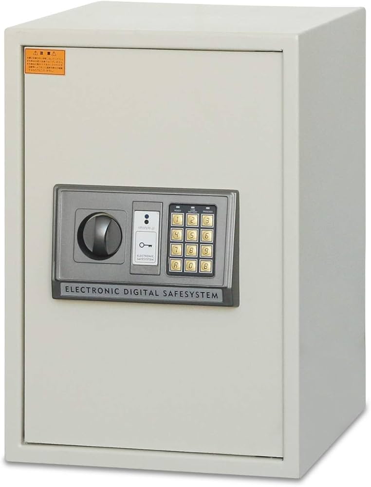 Amazon.co.jp: ottostyle.jp 金庫 家庭用金庫 テンキー式 電子金庫