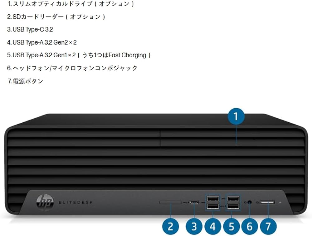 Amazon.co.jp: 【整備済み品】 HP EliteDesk 800 G6 SFF 第10世代 Core