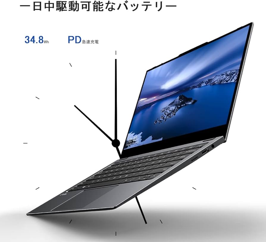 CHUWI LarkBook 高速SSD256GB メモリ8GB搭載 PC短評】13.3型