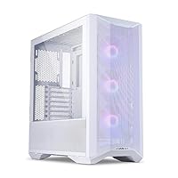 Amazon | LIANLI Q58-W-4 ホワイト Mini-ITX PCケース 3スロットサイズ
