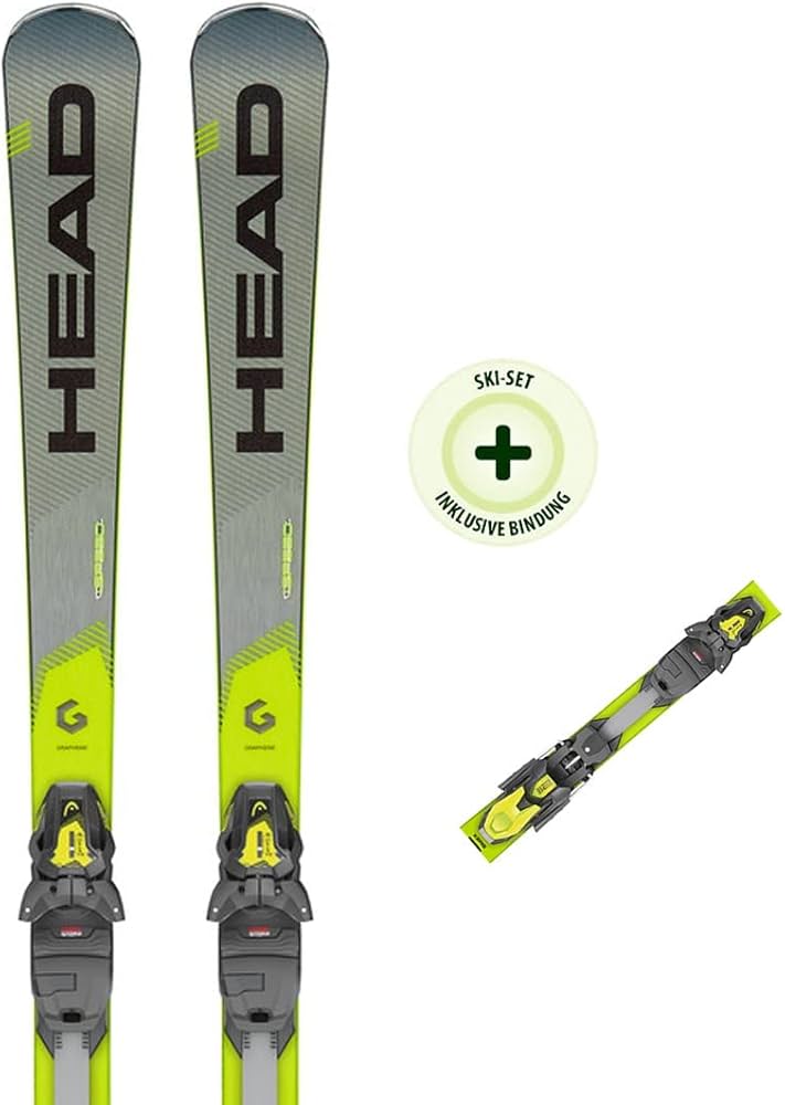 HEAD Men's skis Supershape i.Speed incl. binding PRD 12 GW grey