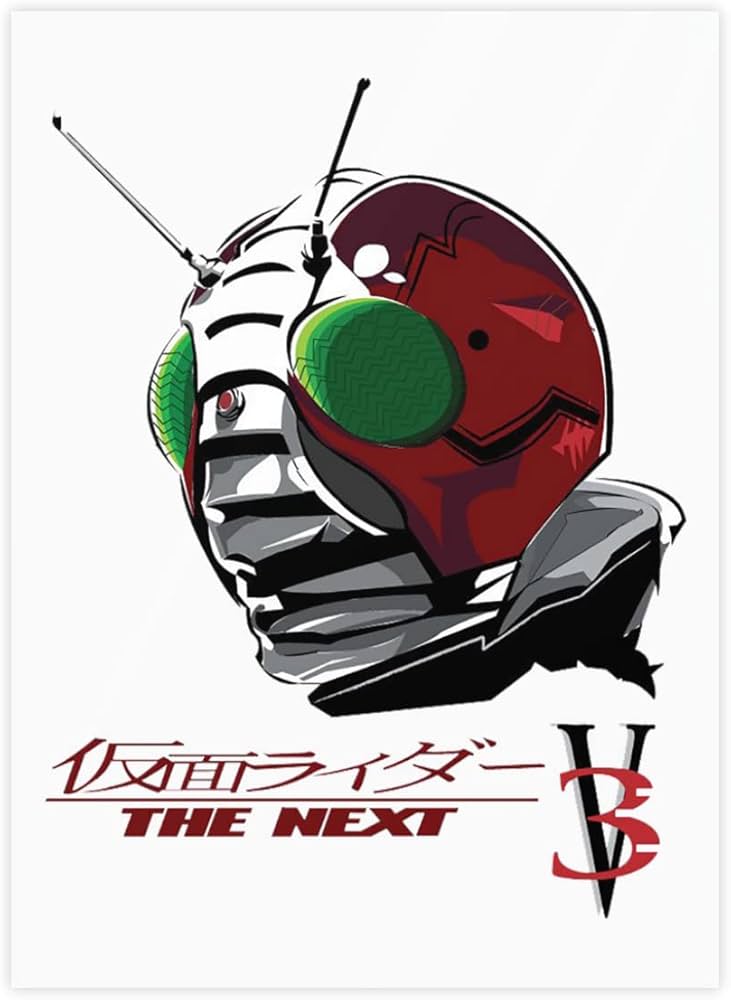 Amazon.co.jp: 仮面ライダーV3 クリスタルステッカー 防水シール