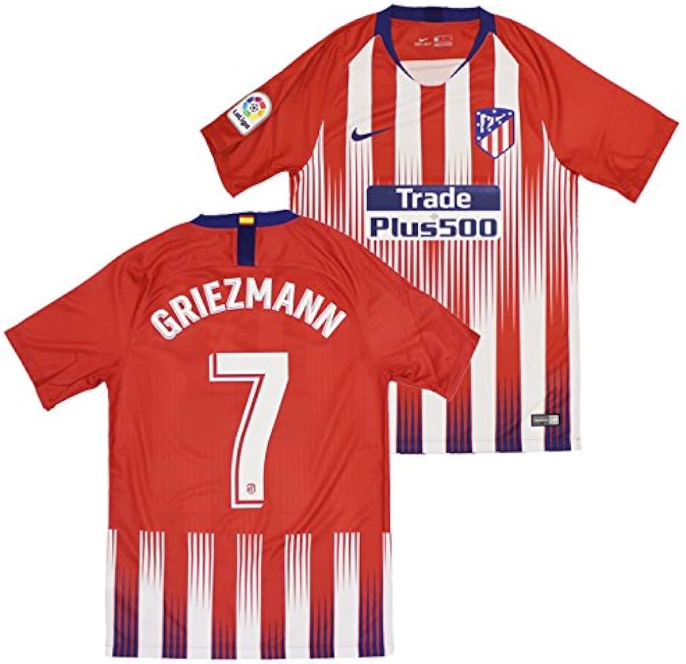 Amazon | NIKE(ナイキ) アトレチコマドリード 18-19 ホーム 半袖