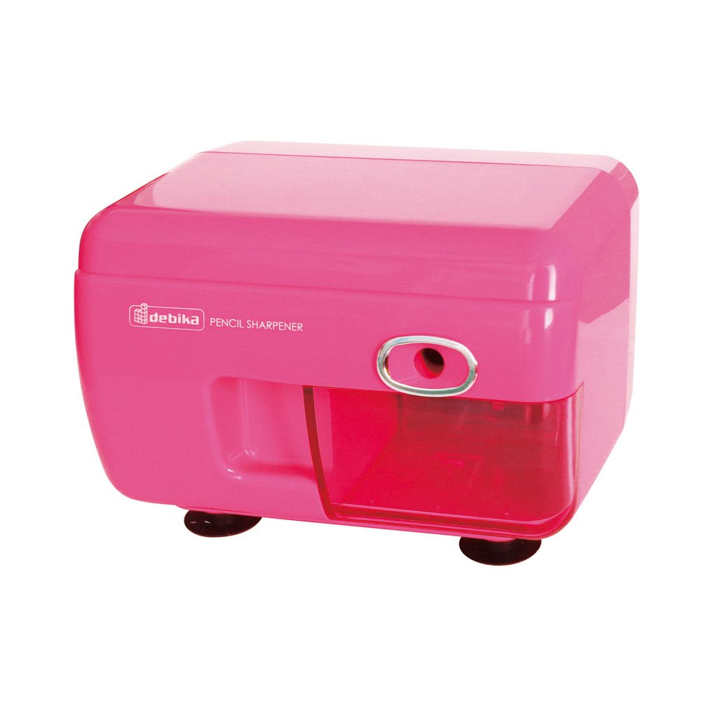 Amazon.co.jp: デビカ 電動えんぴつけずり V-05 ピンク 043714