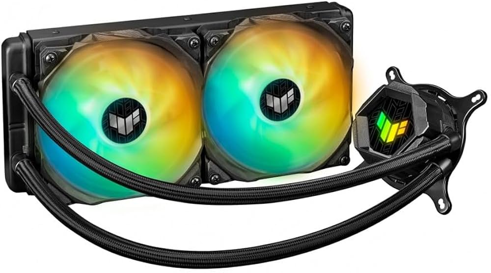 Amazon | ASUS CPUクーラー 240mm オールインワン AIO 水冷 TUF GAMING