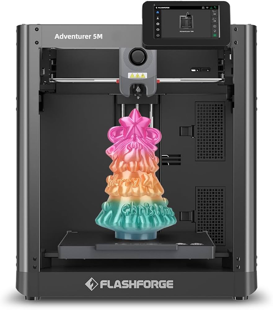 Amazon.com: FLASHFORGE Adventurer 5M 3D Printer, 600mm/s High