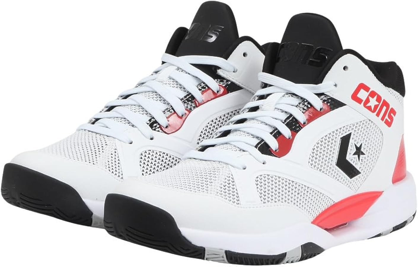 Amazon.co.jp: コンズ アクセレレーター MID ホワイト/レッド