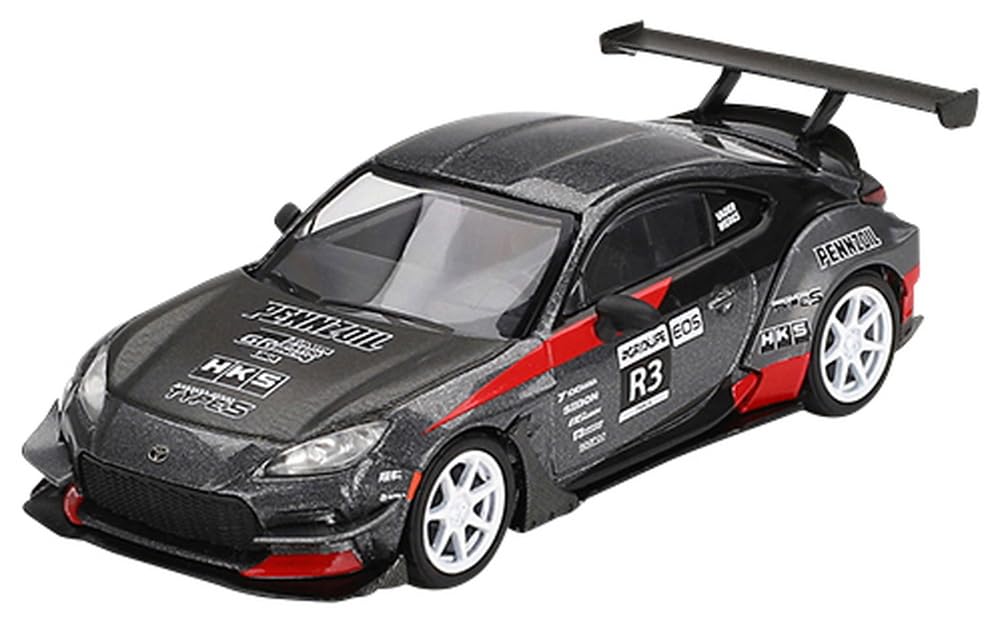 Amazon | MINI GT 1/64 トヨタ GR86 HKS Turbocharged GR86 Larry Chen