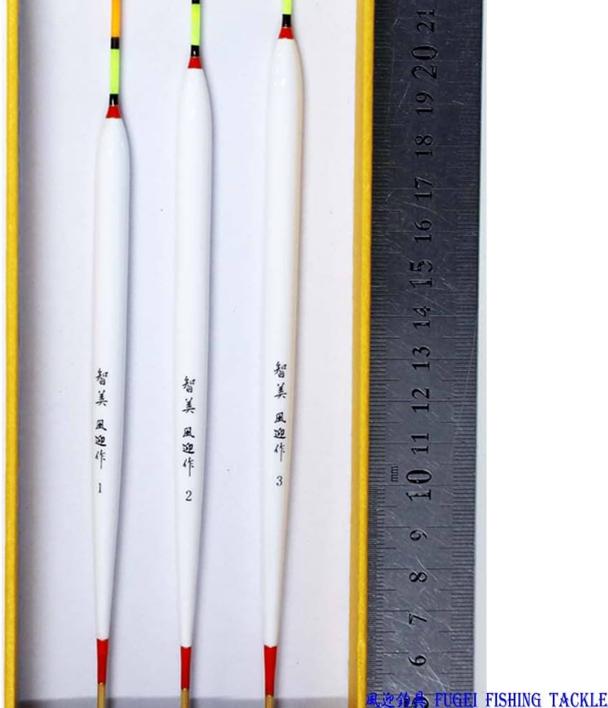 Amazon | バルサ へら浮き パイプトップ 竹足 ヘラウキ 3本セット 全長