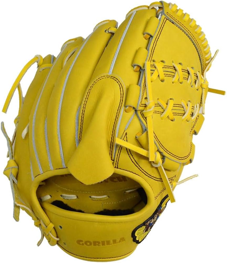 Amazon | ゴリラ GORILLA 硬式用グラブ ごりら印の野球道具 001型 基本