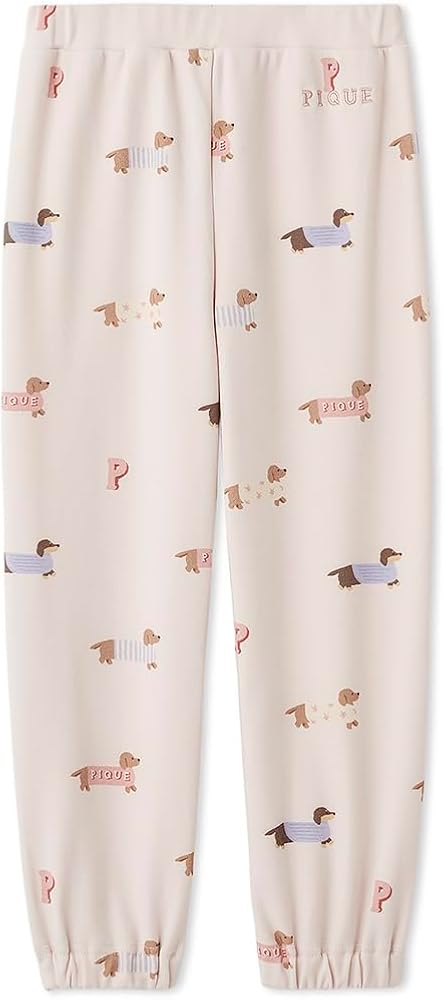 Amazon | [ジェラート ピケ] 【KIDS】ダックスフンド柄ロングパンツ