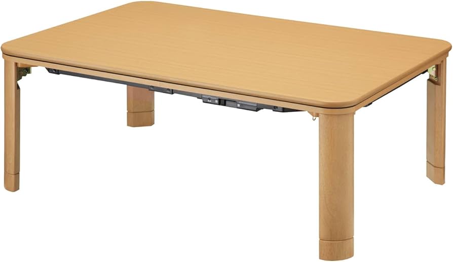 Amazon | フラットヒーター折れ脚こたつ フラットモリス 105x75cm