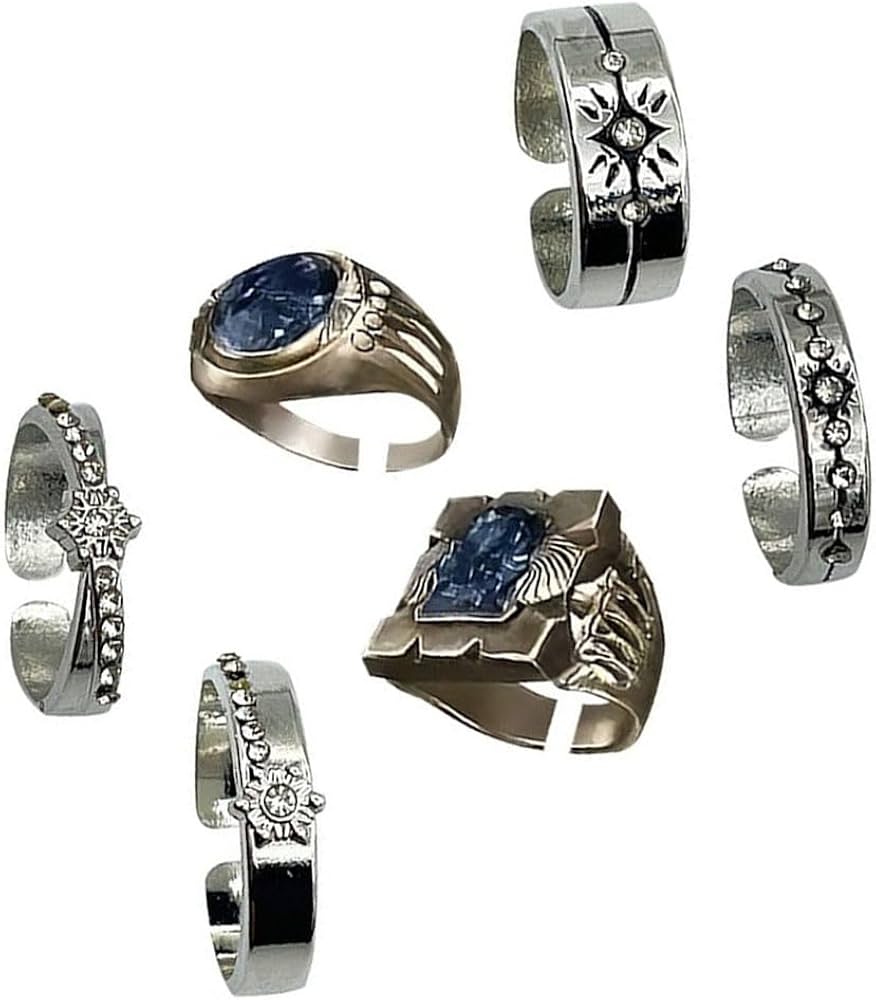 Amazon.co.jp: 恋と深空 指輪 リング ホムラ セイヤ レイ アクセサリー