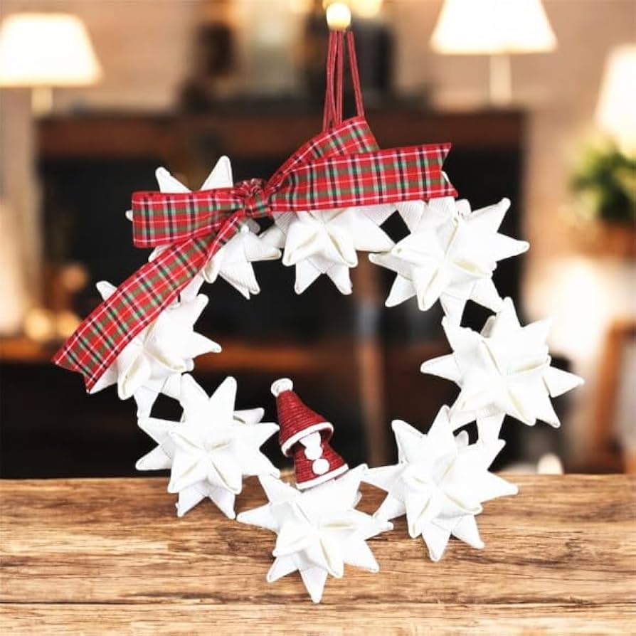 Amazon.co.jp: クリスマス飾り 手作りキット クリスマスリース 手芸