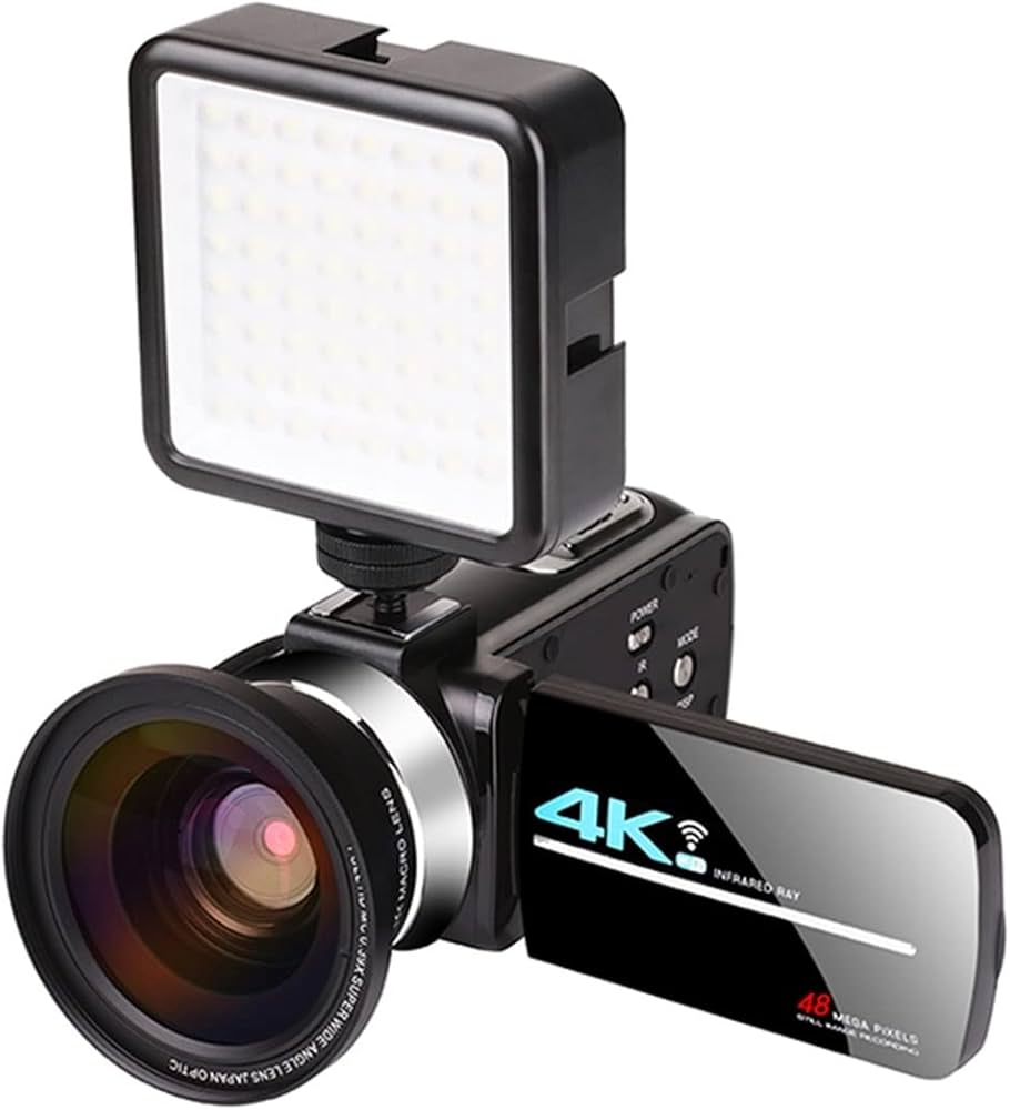 Amazon | ビデオカメラ カムコーダー 4Kビデオカメラビデオカメラ5.6mp