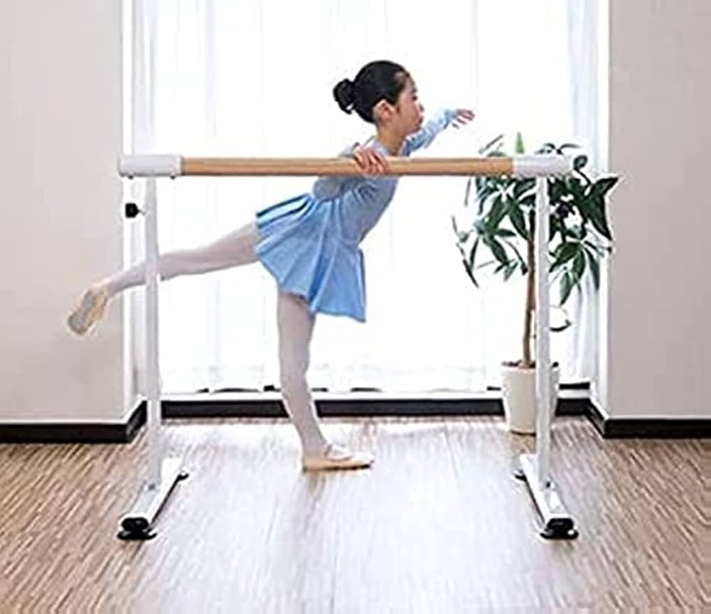 Amazon | 木製 バレエバー スタンド バレエ バー レッスンバー 高さ 2