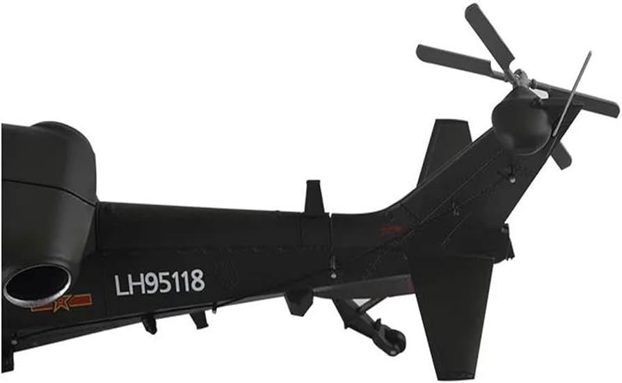 Amazon | 飛行機 模型 完成品 1:48 Z-10 ヘリコプタープロペラ付き