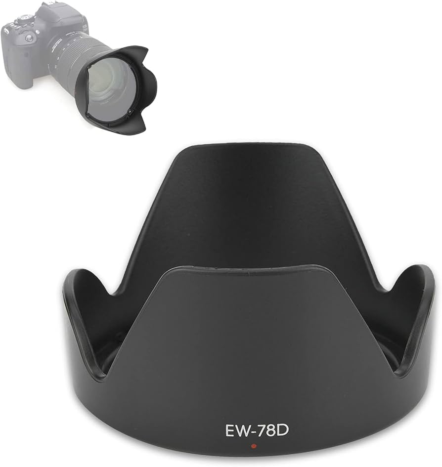 Amazon.com: Archuu Lens Hood,Tulip Flower Lens Hood for EF-S 18