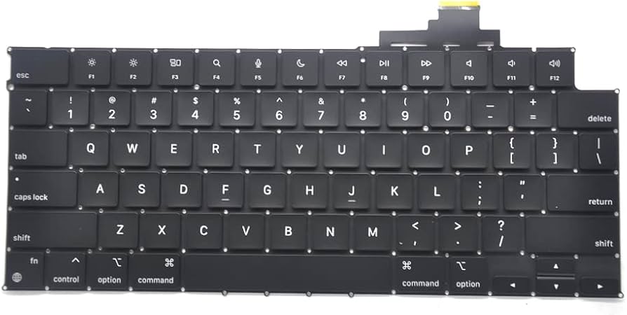 Amazon.com: Pardarsey Replacement Keyboard Compatible with MacBook