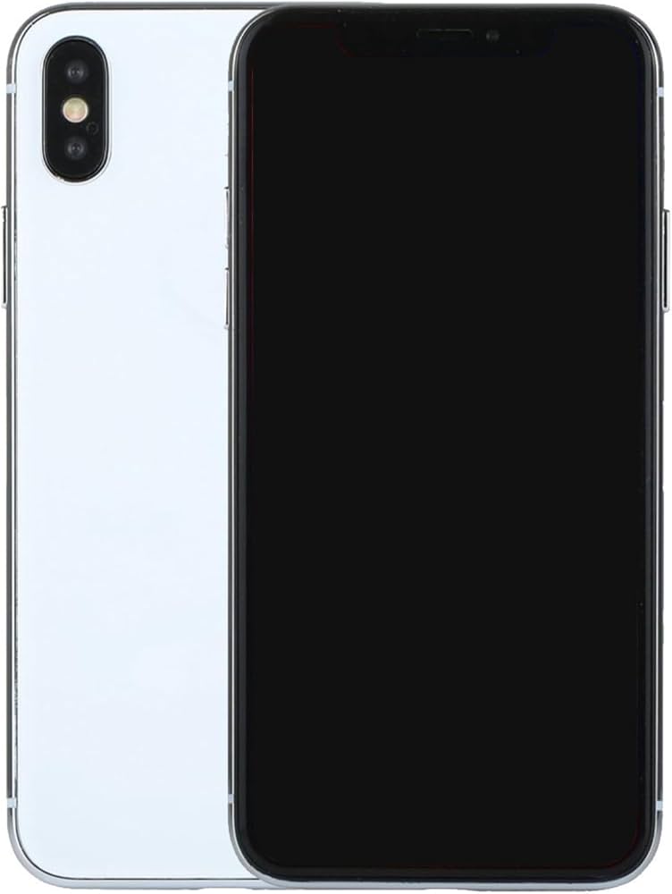 Amazon.co.jp: 展示用模型 iPhone X シルバー (黒画面) モックアップ