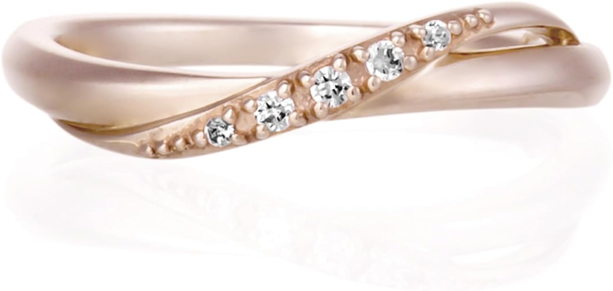 Amazon | 4℃(ヨンドシー)6号ピンクシルバーリング 111744441105