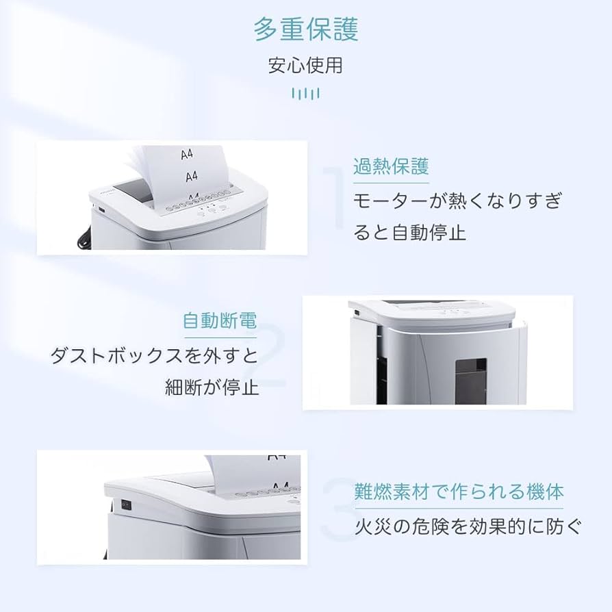 Amazon.co.jp: iOCHOW オートフィードシュレッダー しゅれったー電動