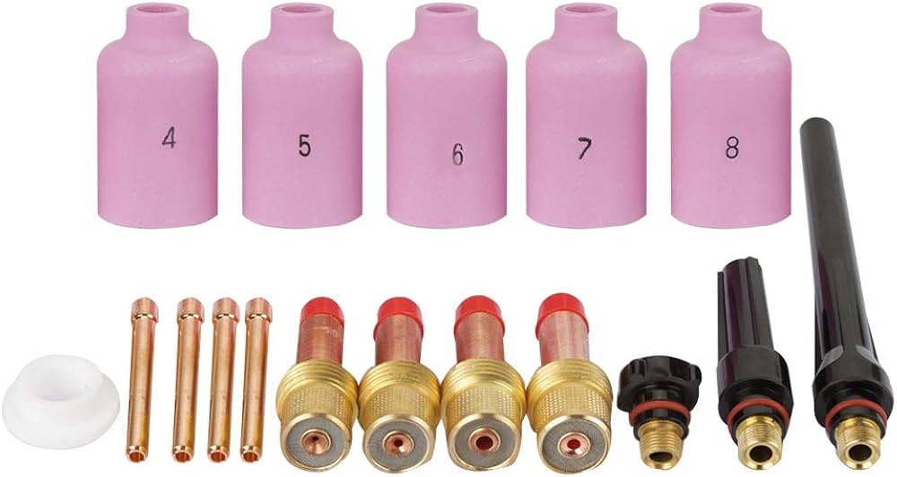 Amazon | WP-17 18 26 TIG溶接機用 ガスレンズコレットボディ消耗品 17
