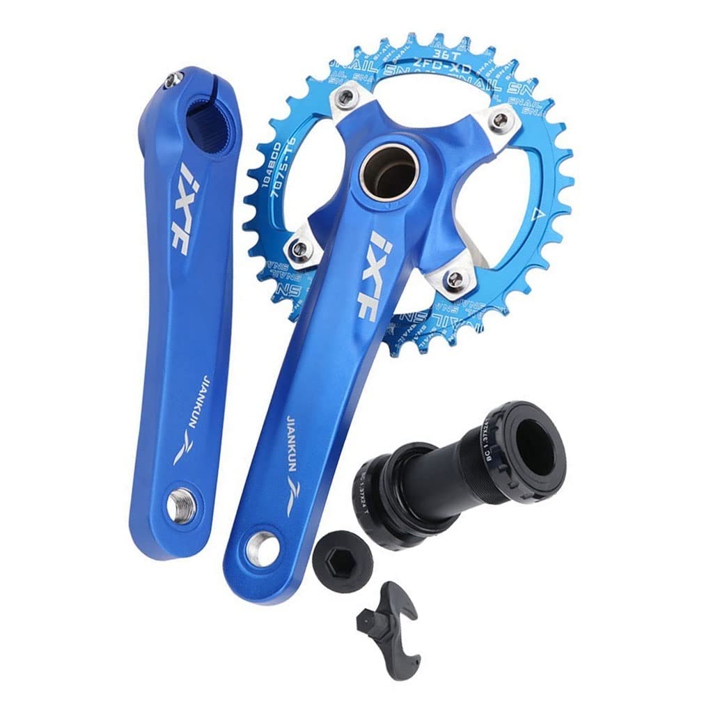 Amazon.co.jp: マウンテンバイク クランクセット 170mm 104BCD