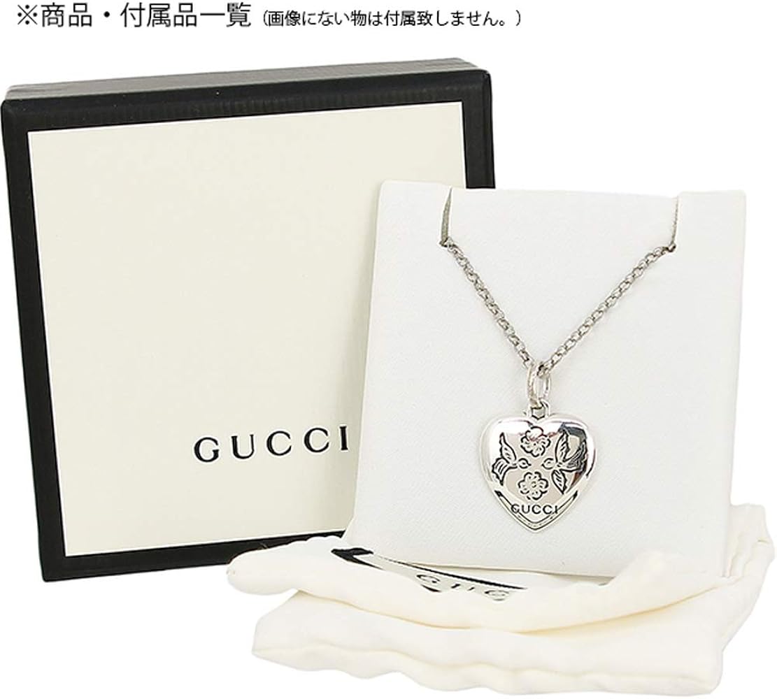 Amazon | [グッチ] ネックレス ブラインド フォー ラブ ペンダント