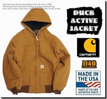 Amazon | [カーハート] Duck Active Jacket MADE IN USA ダック