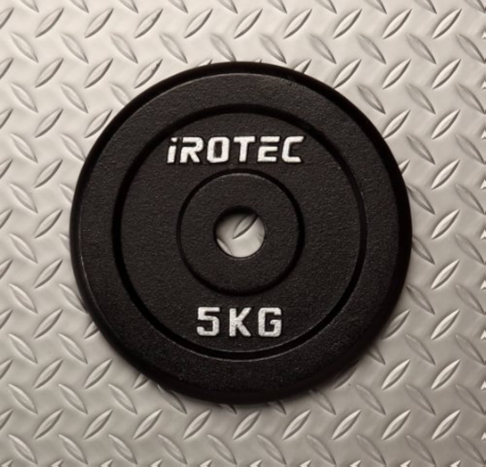 Amazon | IROTEC(アイロテック) アイアンプレート 5KG / ダンベル