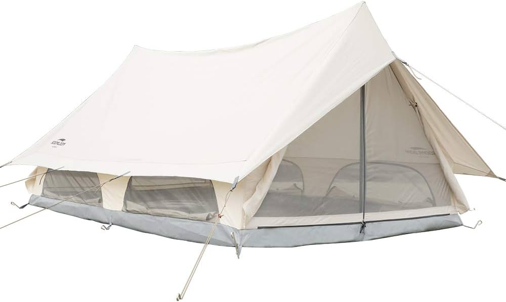 Amazon | Soomloom 4人用テントDodona 4P 家庭用/カップルテント T/C