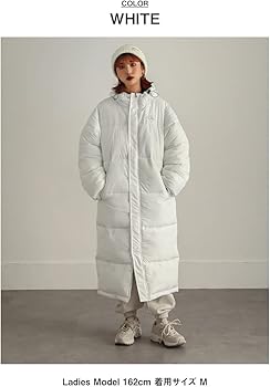 Amazon | [フィラ] ロングダウンコート ベンチコート fh7938 WHITE L