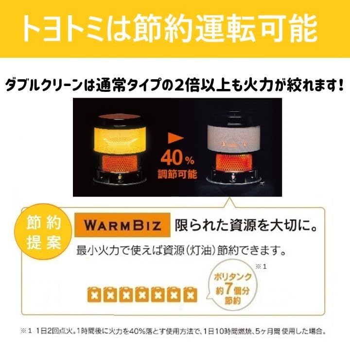 Amazon | トヨトミ 反射型石油ストーブ ホワイト RC-S28N | トヨトミ