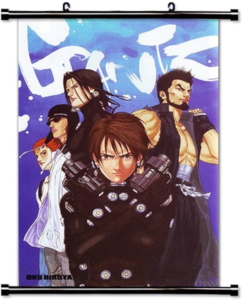 Amazon.co.jp: Gantzアニメファブリック壁スクロールポスター16 x 25