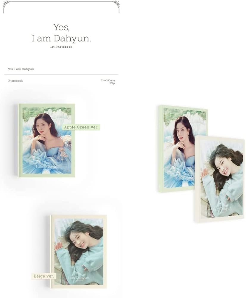 Amazon.com: DREAMUS Dahyun - Yes I am Dahyun. [Beige ver.] (1st