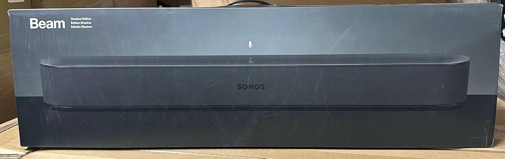Amazon.com: All-new Sonos Beam , Compact Smart TV Soundbar with