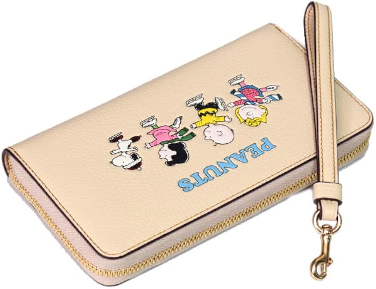 Amazon | [コーチ] 長財布 スヌーピー レザー ピーナッツ コラボ