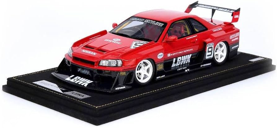 Amazon | Inno Models 1/18 ニッサン スカイライン LBWK ER34 スーパー