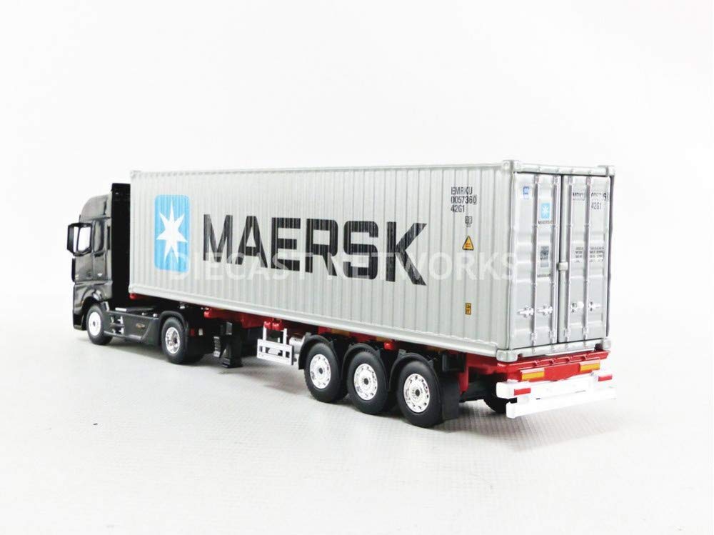 Amazon | MINI GT 1/64 メルセデスベンツ アクトロス 40ftコンテナ