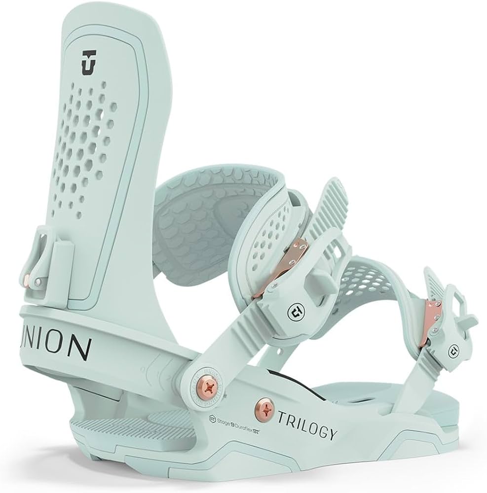 Amazon.com : Union Trilogy Womens Snowboard Bindings, M, Seafoam