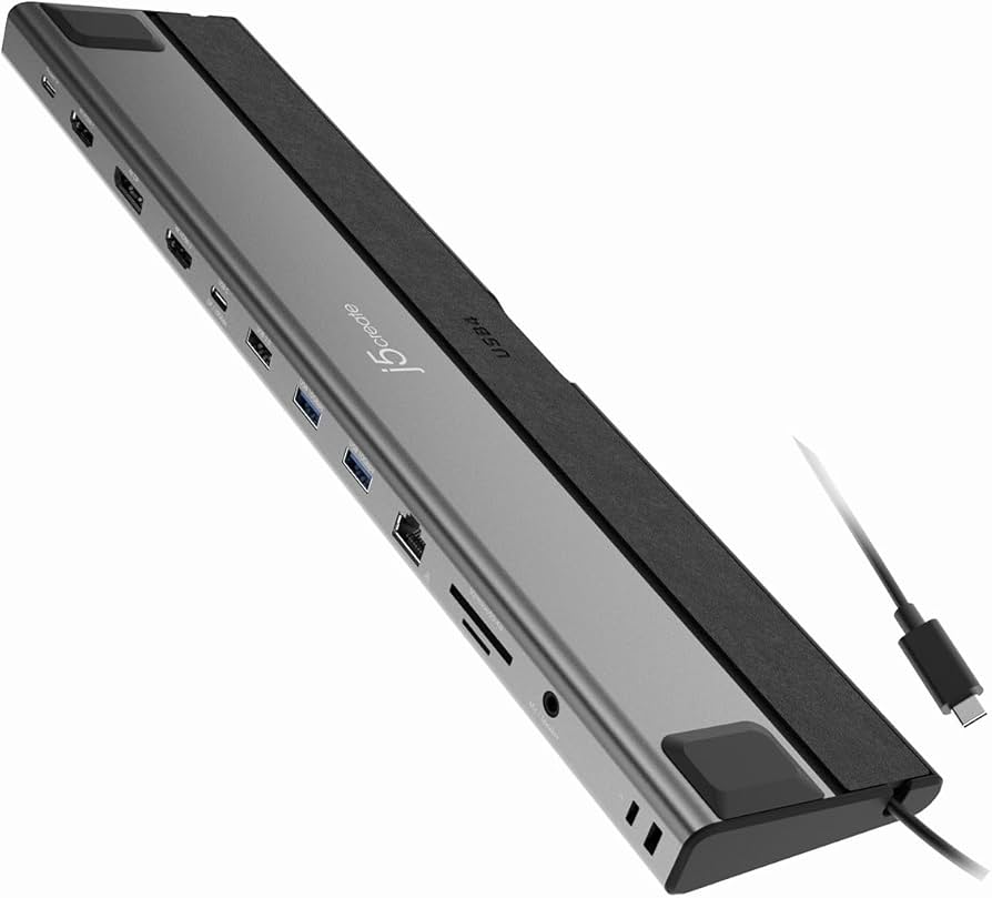 Amazon.co.jp: j5create USB C 12in1 USB4 Thunderbolt3/4 対応