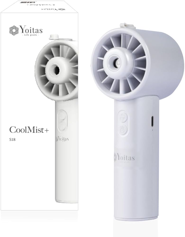 Amazon | Yoitas 2way ミストハンディファン 「CoolMist+」ミスト 強力