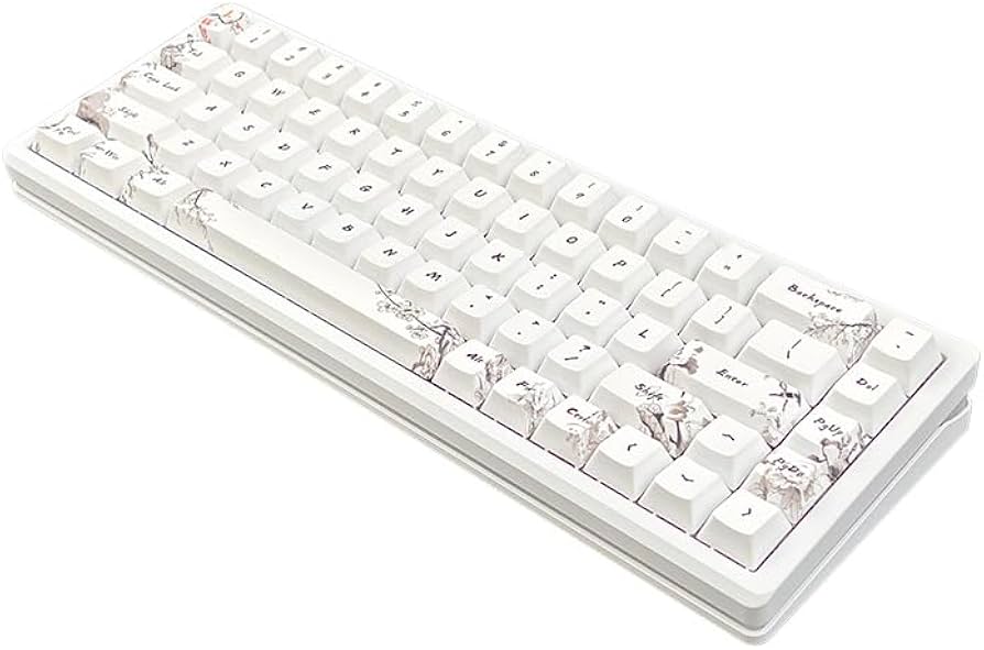 Amazon.co.jp: EverGlide Su68 ホワイト ラピッドトリガーキーボード