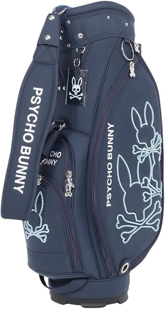 Amazon | サイコバニー（Psycho Bunny） ゴルフ カート キャディバッグ