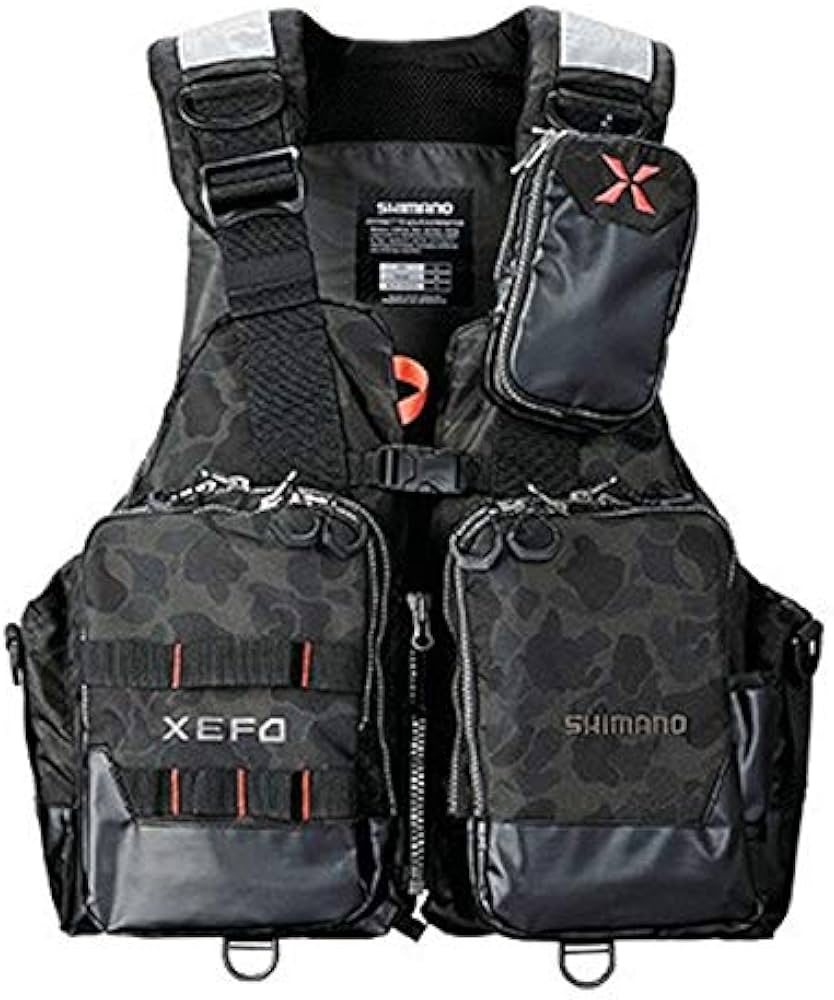 Amazon | シマノ(SHIMANO) XEFO・アクトゲームベスト ブラックダック