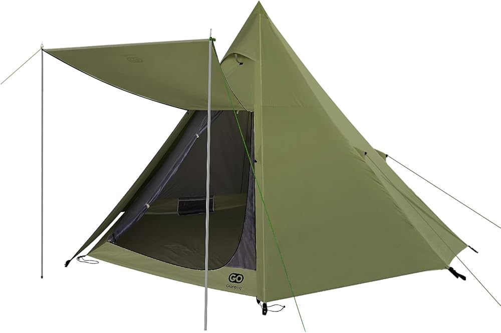 Amazon.co.jp: GOGlamping テント ワンポールテント 3人用 4人用