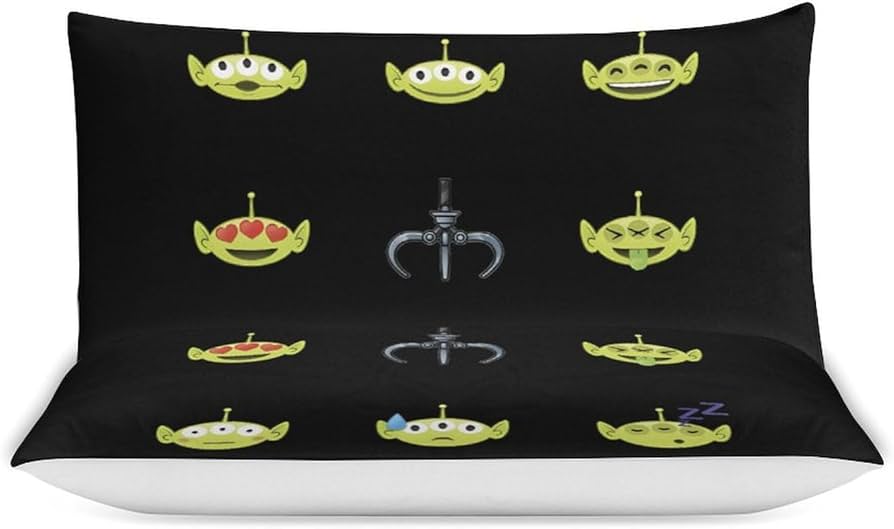 Amazon｜トイストーリー リトルグリーンメン 布団カバー 3点セット